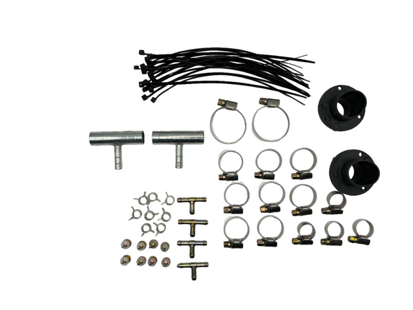 Kit Accesorios Piezas Gas Lp Glp Abrazaderas T Conectores